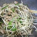 まみむめもも's cooksnap of when they made 男子めし◆早っ！シャッキリ豚肉もやし炒め.
