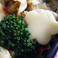 キャシーキャサリン's cooksnap of when they made 簡単あさがお　キャラ弁　おかず.