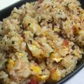 ＊みじゅ＊'s cooksnap of when they made カリカリ梅とカリカリじゃこの和炒飯.