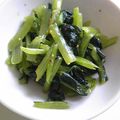 おすしさん♡'s cooksnap of when they made ヘルシー！小松菜の粒マスタード和え.