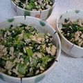 yumaka11's cooksnap of when they made 小松菜と鶏ミンチ炒め.