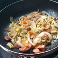 れいぴっぴ☆☆'s cooksnap of when they made 焼きうどん.