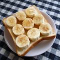 ｘｘyuzumikanｘｘ's cooksnap of when they made 超簡単♥♥とろとろバナナトースト.