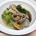 ごーあい's cooksnap of when they made 簡単!!アサリとブロッコリーのあっさり煮.