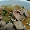 usacchi's cooksnap of when they made 豚肉と大根の中華風あんかけ炒め.
