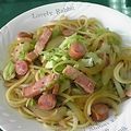 しおとも's cooksnap of when they made ウィンナーとベーコンのペペロンチーノ♪.
