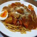 ペンペン一家's cooksnap of when they made ２日目はカレースパ！.