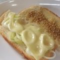 きらり流れ星's cooksnap of when they made 意外な組み合わせ★葱マヨトースト.