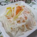 miyuki12's cooksnap of when they made 紅白なます.