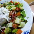 ゆめぽっこ's cooksnap of when they made ポーチドエッグのサラダ　❀カクテルソース.