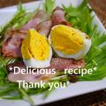 putimiko's cooksnap of when they made 水菜とベーコンのペッパーサラダ.