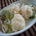 ＨＩＲＯちゃん's cooksnap of when they made 簡単中華風豆腐シュウマイ.