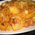 ごんさんち's cooksnap of when they made 簡単☆クリームキムチパスタ.