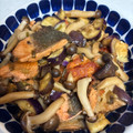 ポムポムポヨコ's cooksnap of when they made さっぱり☆なすと焼鮭のきのこソース.