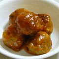 nasubeam's cooksnap of when they made 揚げない！クリームチーズin肉団子.