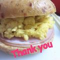 まゐめろ's cooksnap of when they made 旨塩で簡単すぎるっ♪ベーグル卵サンド♪.