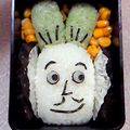 ひめポ's cooksnap of when they made キャラ弁☆ネギーおじさん　アンパンマン.