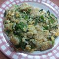ゆかりリー's cooksnap of when they made ニラ玉炒飯.