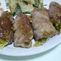 Lino‐Kupu's cooksnap of when they made *レタスの豚肉巻き*.