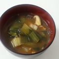 やしゅう's cooksnap of when they made ☆びっくり☆チンゲン菜の豚汁♡.