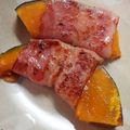 ♡ハナマル♡'s cooksnap of when they made かぼちゃのベーコン巻（お弁当おかず）.