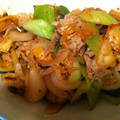 カーシャ's cooksnap of when they made 青梗菜と新玉ねぎの豚キムチ炒め.
