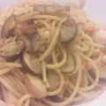 MofeMofee's cooksnap of when they made ✿なすと海老のバターしょうゆパスタ✿.