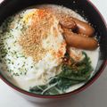 えむさら's cooksnap of when they made 白湯偽豚骨！！　コク旨豆乳ラーメン.