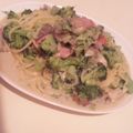 ◎Ｊｕｒｉ◎'s cooksnap of when they made きのことブロッコリーのクリームパスタ.