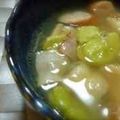 にこまんま's cooksnap of when they made そら豆の麩わとろスープ♥.