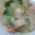 パケッソ's cooksnap of when they made 簡単、本格あんかけ焼きそば.