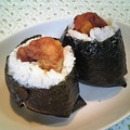 ばるぼあ's cooksnap of when they made 照りマヨ唐揚げde天むす風＊.