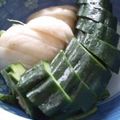 ユーロン's cooksnap of when they made 山形のきゅうりのからし漬け.