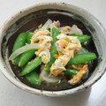 あっこ姉's cooksnap of when they made *とろ～り♪スナックえんどうの卵とじ.