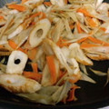 ひやごん's cooksnap of when they made ちくわとゴボウのマヨきんぴら♬.