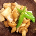 ⓈⓇmama's cooksnap of when they made なめこと長いものめんつゆバター炒め.