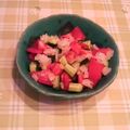 オレンジリング's cooksnap of when they made トマトときゅうりの和風ドレッシングサラダ.