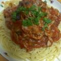 SILK0205's cooksnap of when they made 夏野菜を使って♪茄子と豚肉のトマトパスタ.