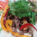 nao-ko's cooksnap of when they made 【創作】タイ風　牛そぼろご飯.