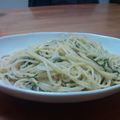 piraNomi's cooksnap of when they made 大葉とシラスの昆布茶パスタ.