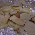 ケクケク's cooksnap of when they made 簡単！鮭ときのこのホイル焼き☆.