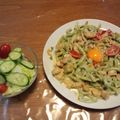 タマクマ's cooksnap of when they made チキンとアボカドの和風クリームパスタ★.