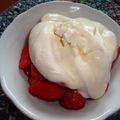 ブランディ's cooksnap of when they made いちご✿ヨーグルトクリーム✿.