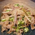 mendo's cooksnap of when they made 豚しゃぶ.