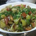 ちべターリー's cooksnap of when they made 3色ピーマンの黒酢鶏.