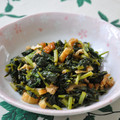 さとみわ's cooksnap of when they made めんつゆde大根葉と油揚げの煮物.
