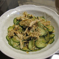 紅葉ｙ's cooksnap of when they made 胡瓜とささみ★カレー風味の酢の物★.