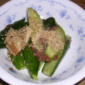 raragon's cooksnap of when they made ♪あっという間の梅きゅうり♪.