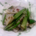 Haru Haru's cooksnap of when they made うどの皮と蓮根のナンプラーきんぴら.