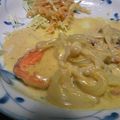 カズmax's cooksnap of when they made ささみのカレークリームソース煮.